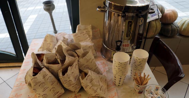 Trabzon'da pastaneden öğrenciler için örnek uygulama