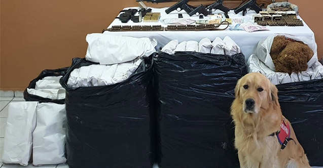 Trabzon’da yarım ton kaçak tütün yakalandı!