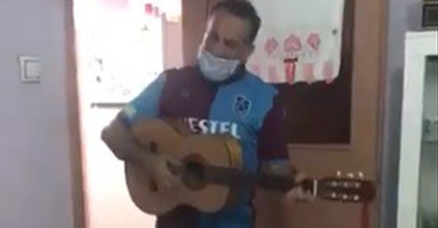 Haluk Levent Trabzonspor forması giyip ziyarete gitti