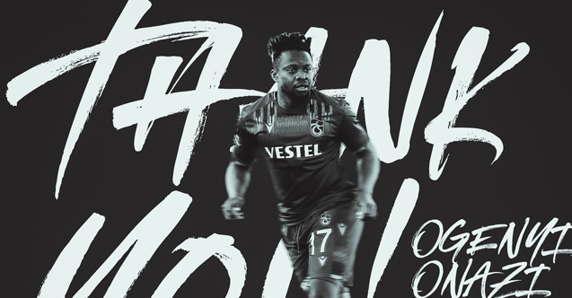 Trabzonspor'dan Onazi'ye veda mesajı