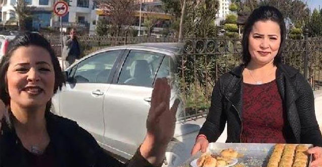 Eşinden boşanınca adliyenin önünde oynadı!