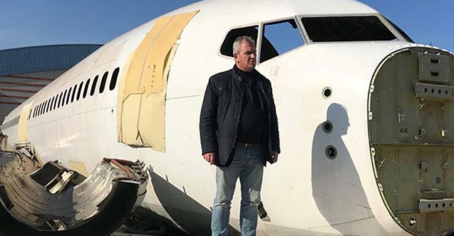 Trabzon'da pistten çıkan uçağa talip çıktı