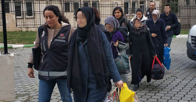 Samsun’daki FETÖ Operasyonunda Gözaltına Alınan 5 Şüpheli Adliyede
