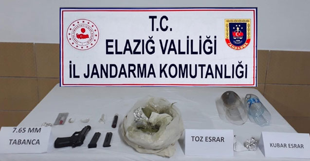 Elazığ’da uyuşturucu operasyonu!