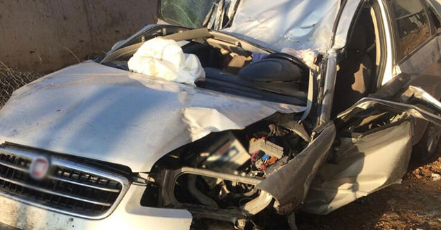 İnşaatın bahçesine devrilen otomobilin sürücüsü öldü