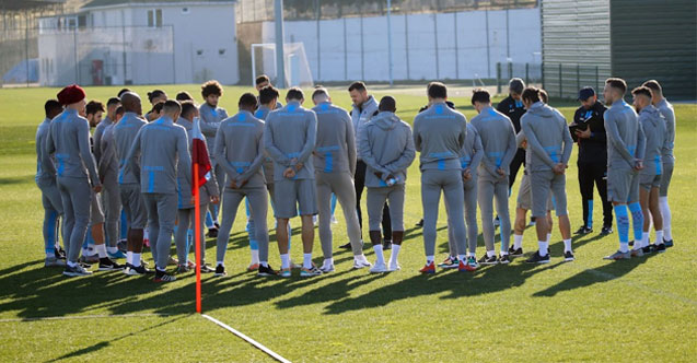 Trabzonspor Kasımpaşa'ya hazırlanıyor. 17 Ocak 2020