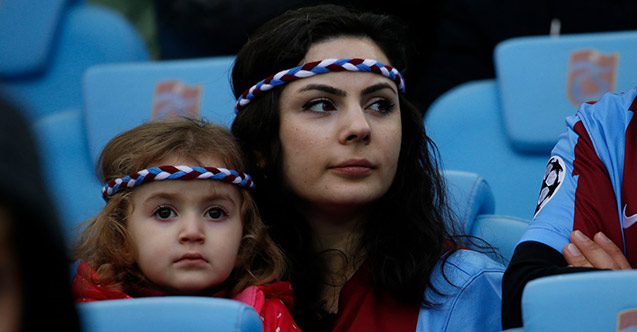 Trabzonspor'da alkışlar taraftara
