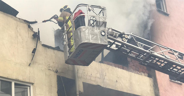 Bursa'da yangın...Yaşlı adam yanarak can verdi...