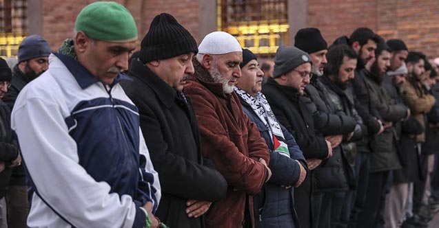 Elazığ'da gıyabi cenaze namazı kılındı