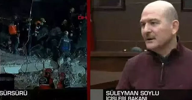 Bakan Soylu deprem bölgesindeki son durumu açıkladı
