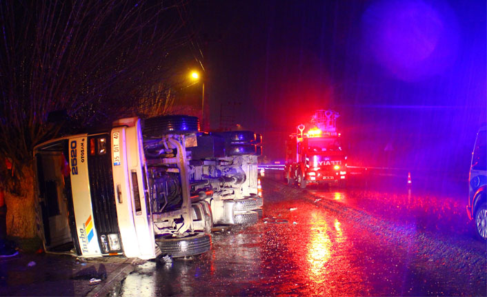 Aydın’da şaşırtan kaza