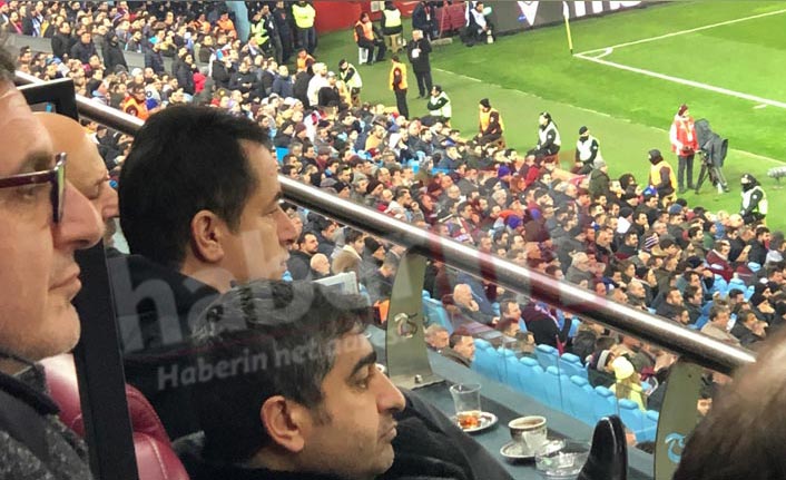 Acun Ilıcalı Trabzonspor Fenerbahçe maçında