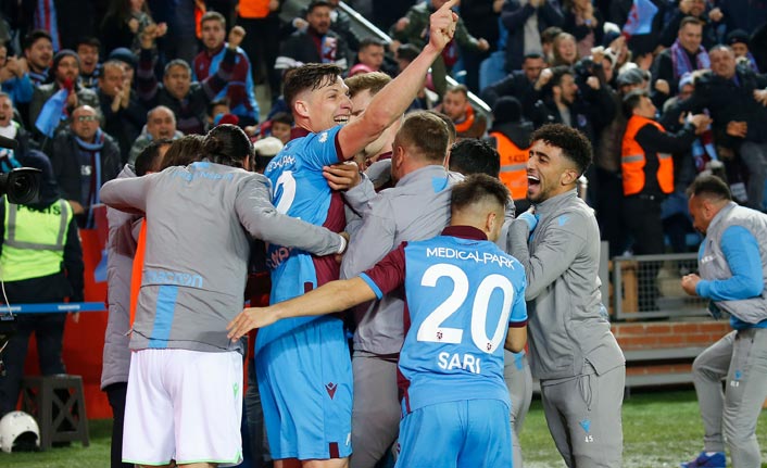 Trabzonspor, galibiyet serisini sürdürdü
