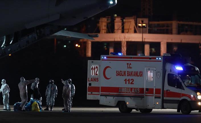 Vuhan'dan 42 kişiyi tahliye operasyonu tamamlandı