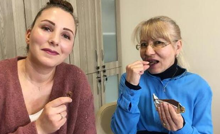 20 yıldır çikolata yiyemiyordu!