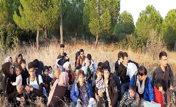 135 kaçak göçmen yakalandı!