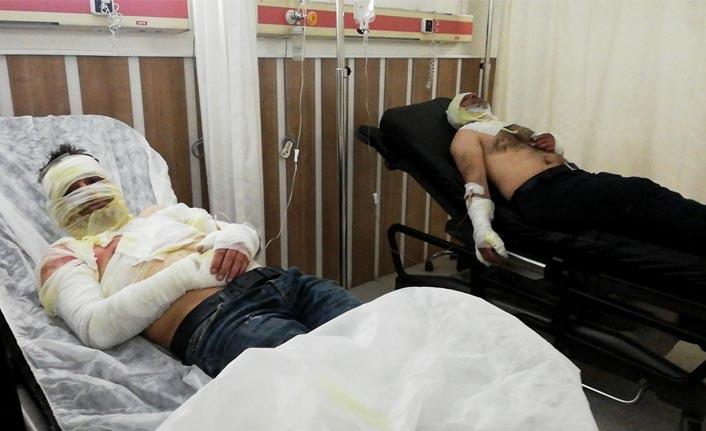 Sobayı benzinle yakmaya çalıştılar sonunda kendileri yandı