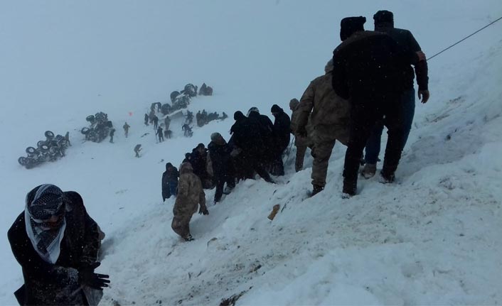 Van'da çığ bölgesinde ikinci facia