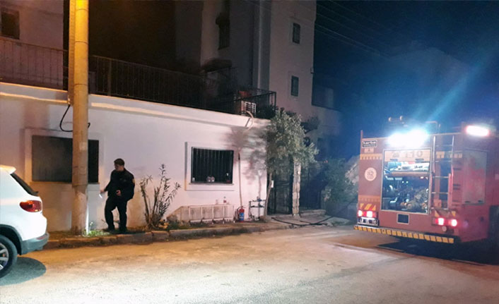 Elektrikli battaniye evi yakıyordu