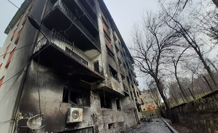 Siirt'te korkutan yangın