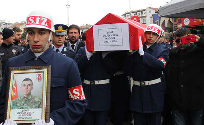 Şehit Er Özgür Çelik, son yolculuğuna uğurlandı