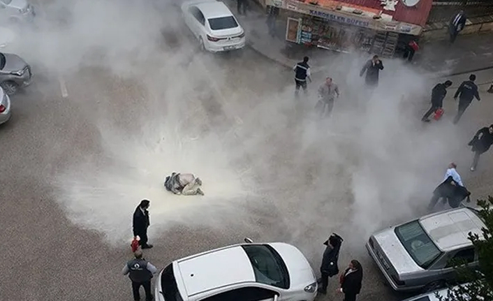 Kendini yakan vatandaştan kötü haber!