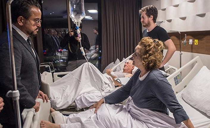 Pegasus Yönetim Kurulu başkanı Ali Sabancı kazada yaralananları ziyaret etti