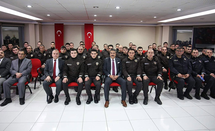  Emniyet Müdürü Alper, bekçilerle bir araya geldi