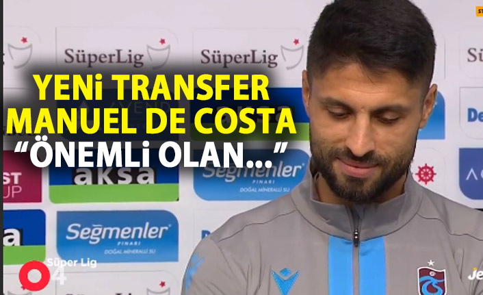 Manuel de Costa: Önemli olan…