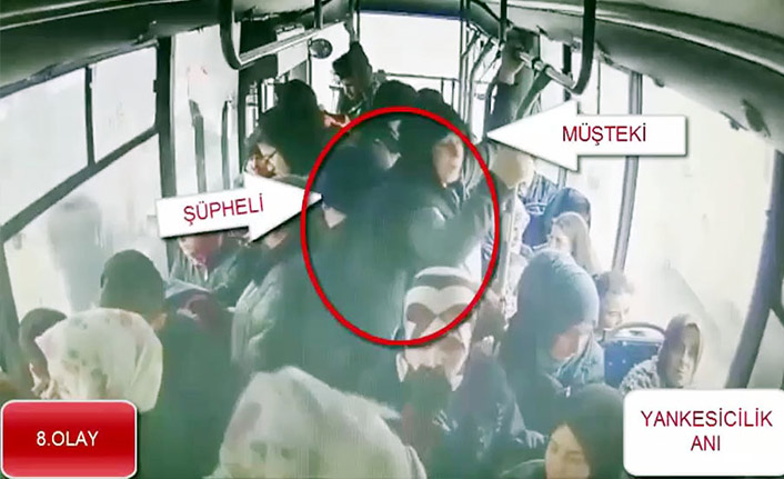 Durak ve otobüslerde yankesicilik yapan şahıs yakalandı
