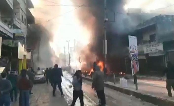 Afrin’de bombalı araçla saldırı: 8 ölü