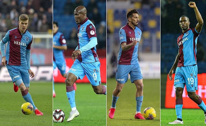 Trabzonspor'un golcü dörtlüsü