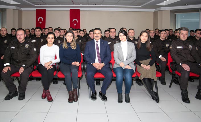 Trabzon'da bekçilere bağımlılık eğitimi