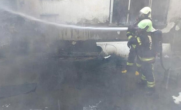 Denizli’de korkutan yangın!