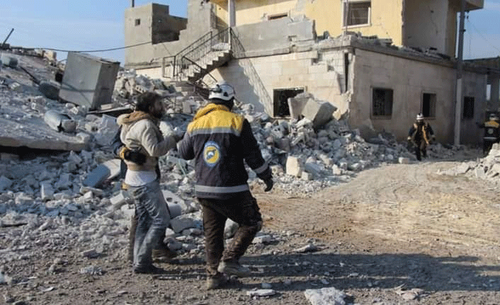 Esad rejimi Atarib ilçesini vurdu