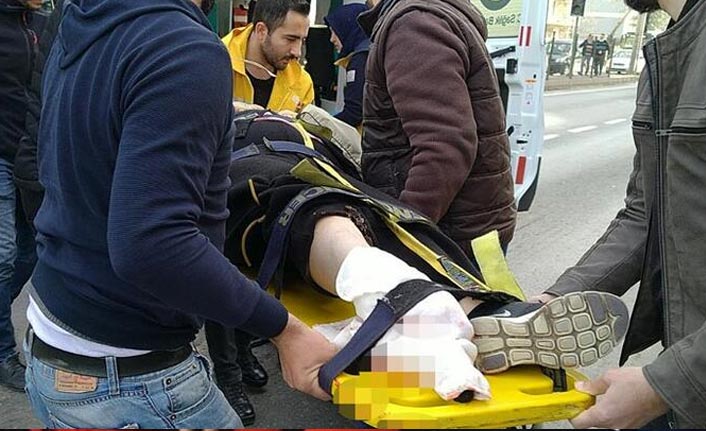 TIR'ın altında kalan yaşlı kadının bileği koptu!