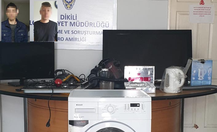 Dört ayrı eve girdiler, çay bile çaldılar