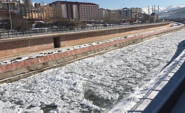 Bayburt’ta Sibirya soğukları etkili oluyor
