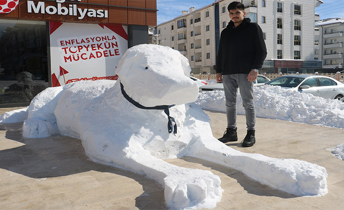 Kardan kangal yaptılar