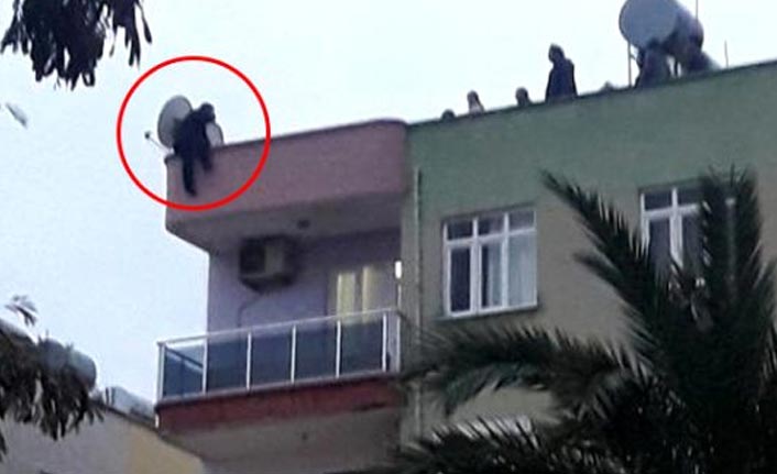 Eşi gönderdiği çiçeği kabul etmeyince intihara kalkıştı