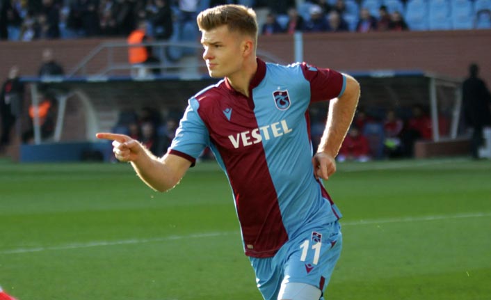 Alexander Sörloth Trabzonspor’da kendini buldu