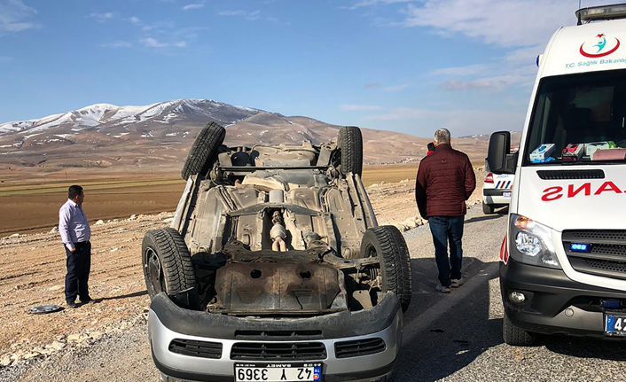 Kontrolden çıkan otomobil takla attı - 19 Şubat 2020