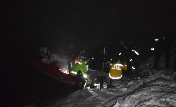 Malatya'da gölette can pazarı
