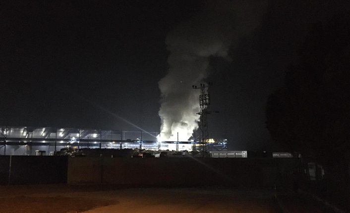 Bartın’da fabrika deposunda yangın! Müdahale sürüyor