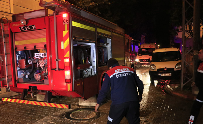 Müstakil evde elektrikli sobadan yangın çıktı