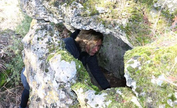 Ormanda yanlış yola girince buldu, gözlerine inanamadı...