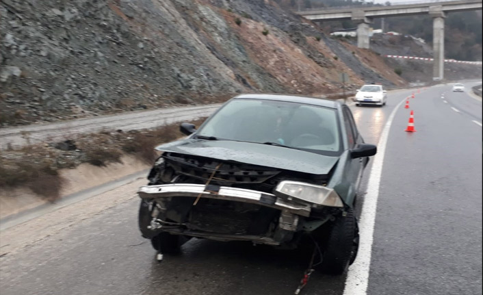 Bilecik'te trafik kazası meydana geldi