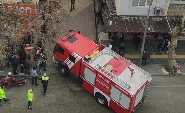 Lokanta yangını korkuttu