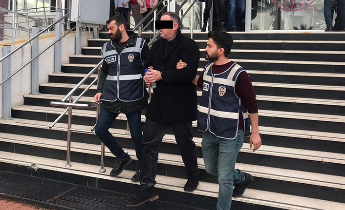 Hastaneden firar etti yakalandı