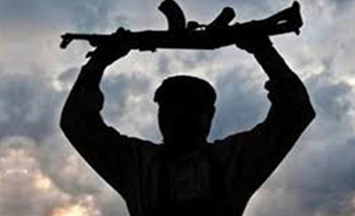 1 terörist ikna edilerek teslim oldu